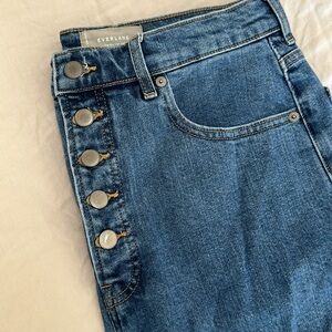 Everlane Way High Jean in Cali Blue